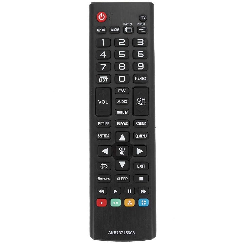 PERFASCIN New AKB73715608 Replaced Remote fit for LG TV 32LN520B 32LN5300 42LN5300 42LN5400 42LN5200 32LN530B 47LN5400 50LN5400 55LN5400 39LN5300 50LN5100 47LN5200 55LN5100 55LN5200 32LN530B 32LN5300 39LN5300 - Image 1